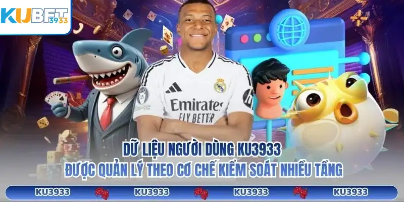 Dữ liệu người dùng KU3933 được quản lý theo cơ chế kiểm soát nhiều tầng