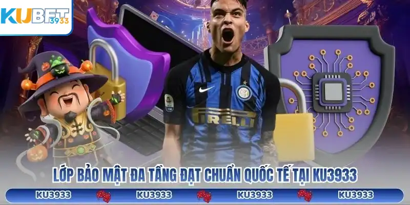 Lớp bảo mật đa tầng đạt chuẩn quốc tế tại KU3933